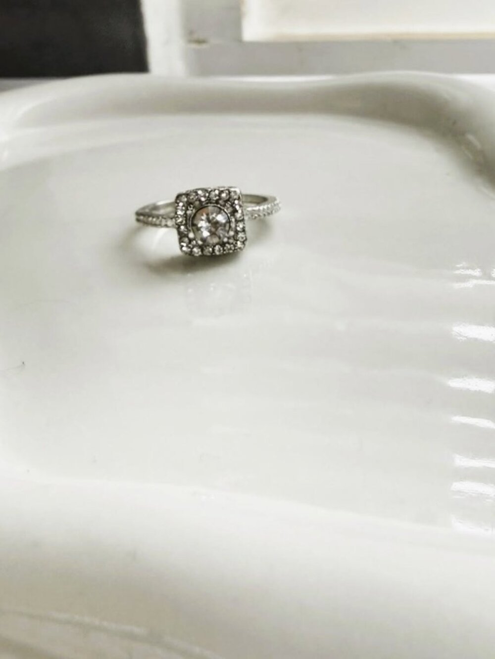 Amazon Square Cut Ring